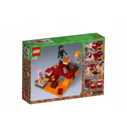 LEGO Minecraft 21139 Battle in the Nether Set