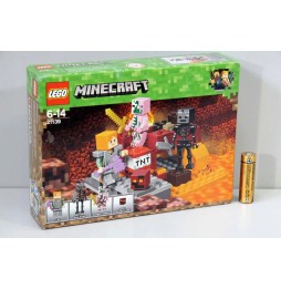 LEGO Minecraft 21139 Lupta în Nether set