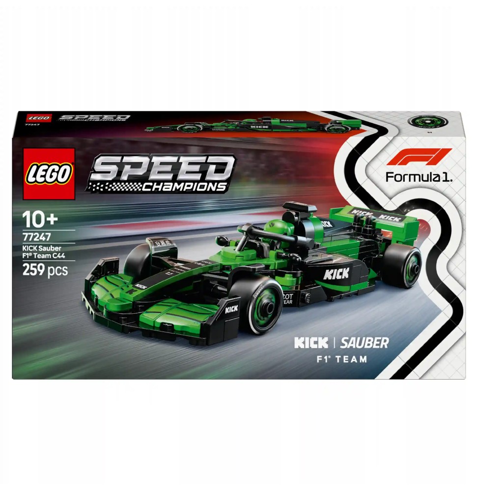 LEGO Speed Champions Bolid F1 KICK Sauber Team C44