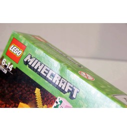 LEGO Minecraft 21139 Battle in the Nether Set