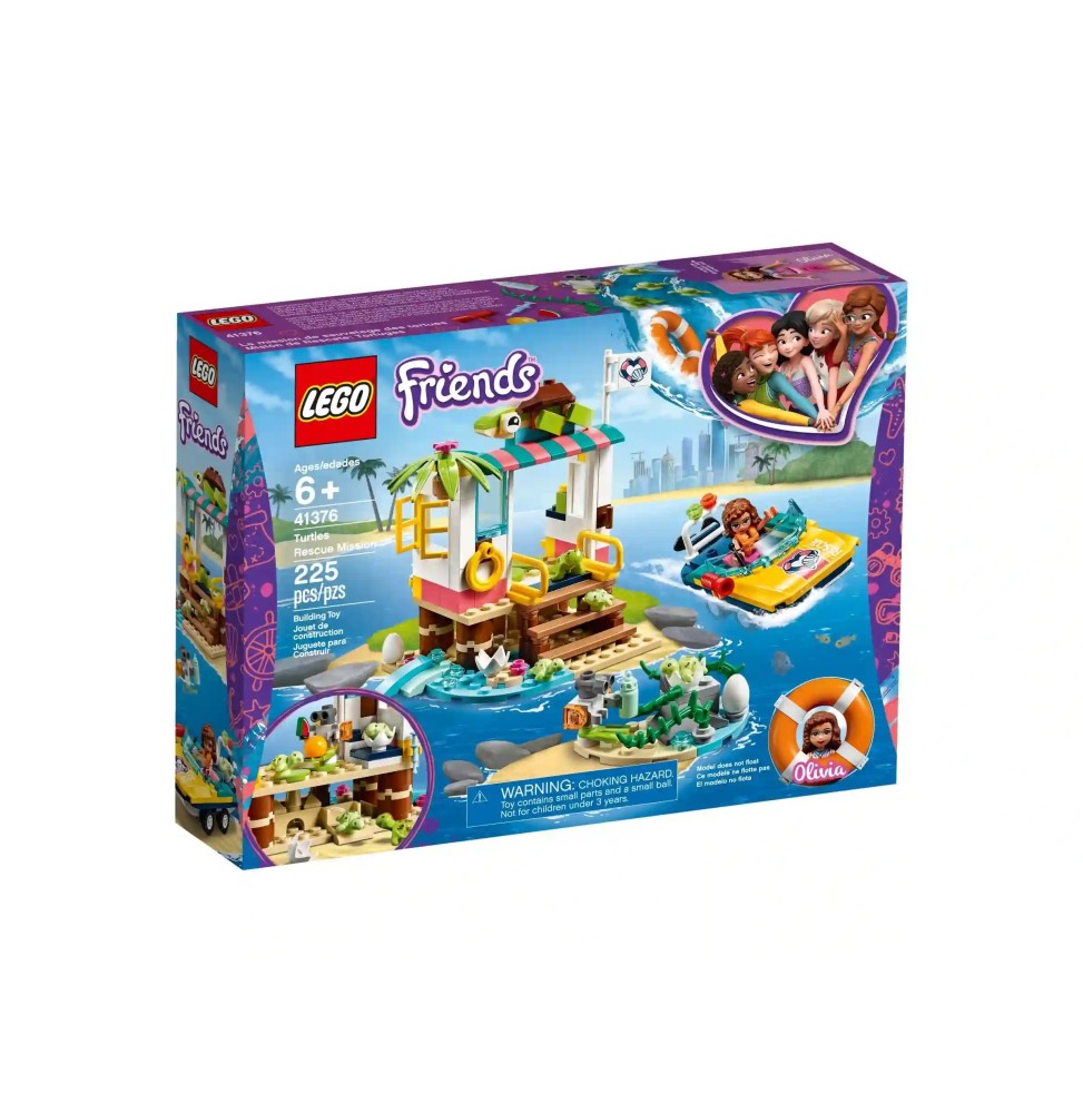 LEGO Friends 41376 Na ratunek żółwiom