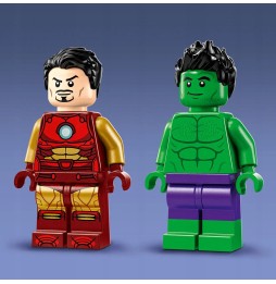 LEGO Marvel 76287 Iron Man with Bike and Hulk