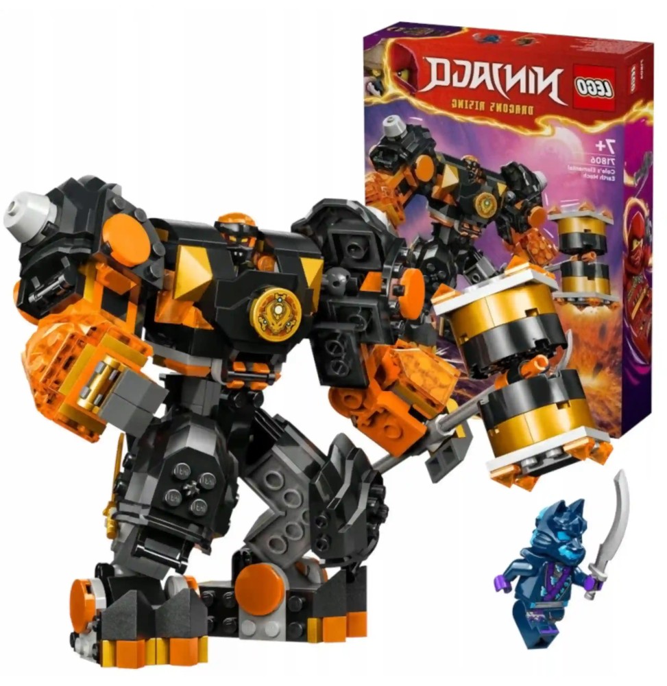 LEGO Ninjago Mech al elementului pământ Cole 71806