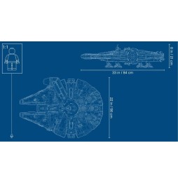 LEGO Star Wars 75192 Millennium Falcon Set