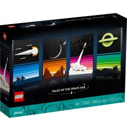 LEGO 21340 Povești din era cursei spațiale