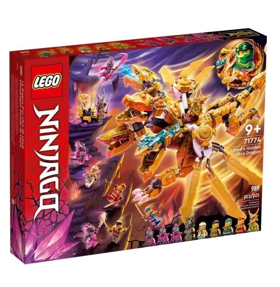 LEGO Ninjago Złoty Ultra Smok Lloyda 71774