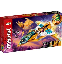 Lego Ninjago Złoty smoczy odrzutowiec Zane 71770