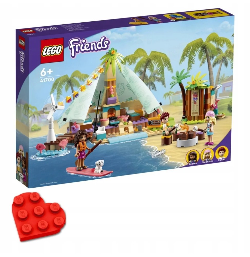 LEGO Friends Camping de lux pe plajă 41700