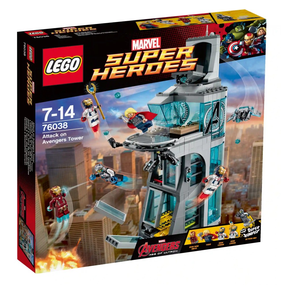 LEGO Super Heroes 76038 Atacul Turnului Avengers