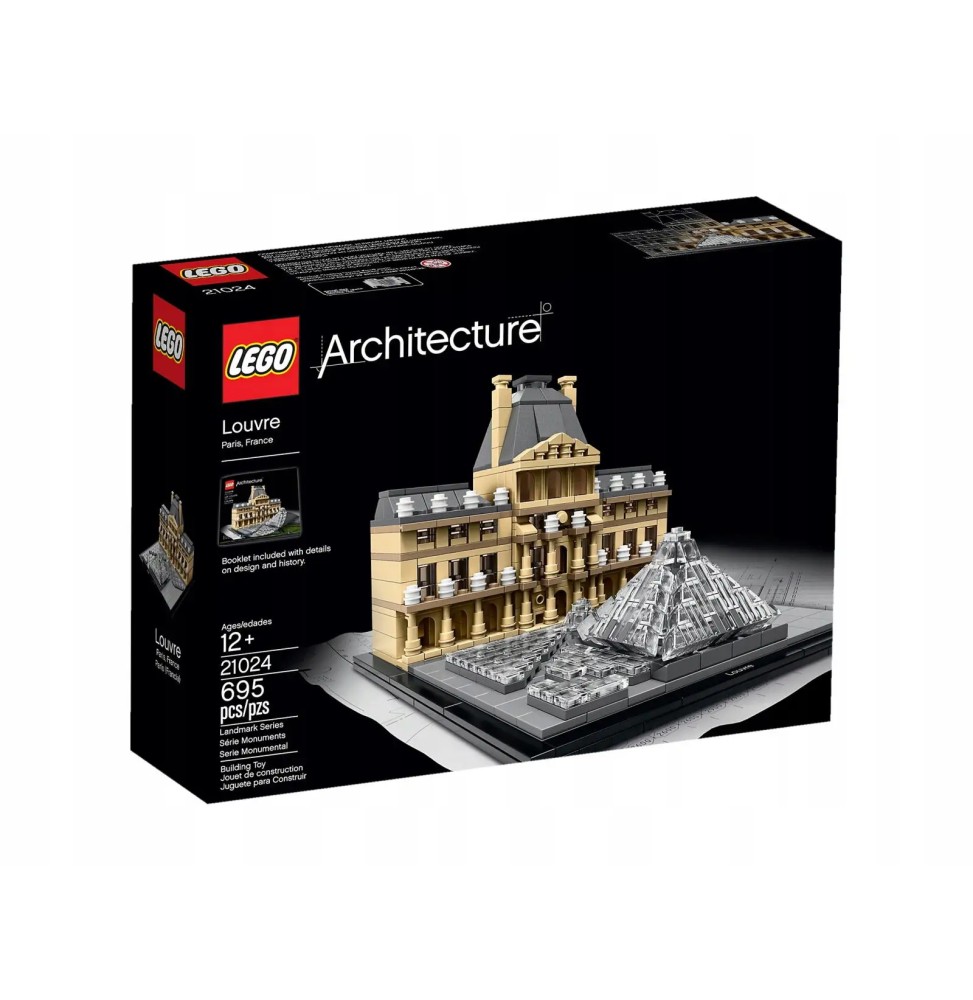 LEGO 21024 Arhitectură - Luvru set nou