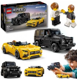 LEGO Speed Champions 76924 Mercedes AMG G 63 și SL 63