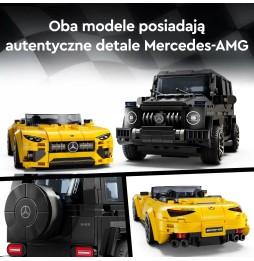 LEGO Speed Champions 76924 Mercedes AMG G 63 și SL 63