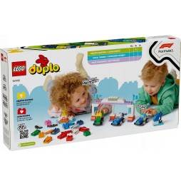 LEGO DUPLO 10445 Bolidy i Kierowcy F1 Zestaw