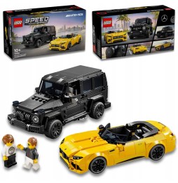 LEGO Speed Champions 76924 Mercedes AMG G 63 și SL 63