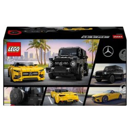 LEGO Speed Champions 76924 Mercedes AMG G 63 și SL 63