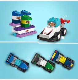 LEGO DUPLO 10445 Mașini și Piloți F1 Set