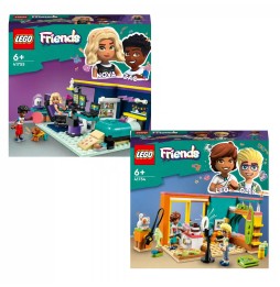 LEGO Friends Nova and Leo Room Set 41755 41754