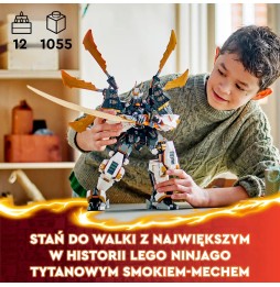 LEGO Ninjago Tytanowy smok-mech Cole’a 71821