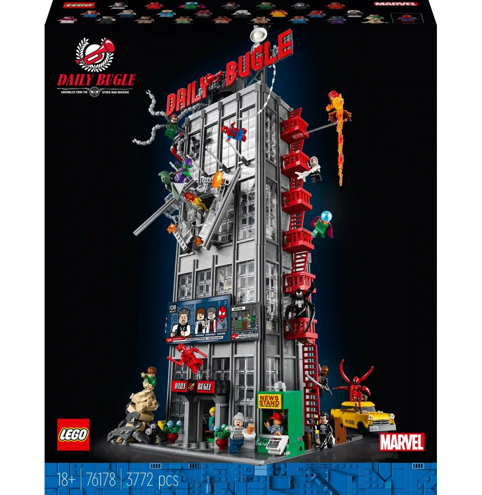 LEGO Marvel Daily Bugle 76178 - 25 figures