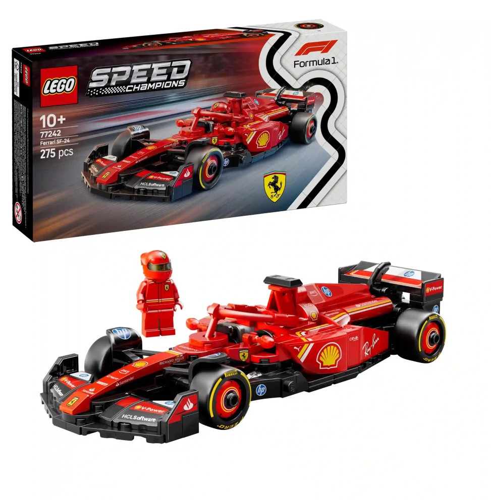 LEGO Speed Champions F1 Ferrari SF-24 Zestaw 77242