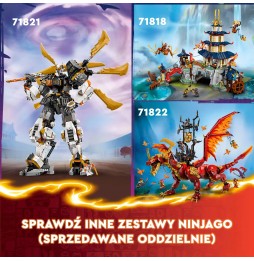 LEGO Ninjago Tytanowy smok-mech Cole’a 71821