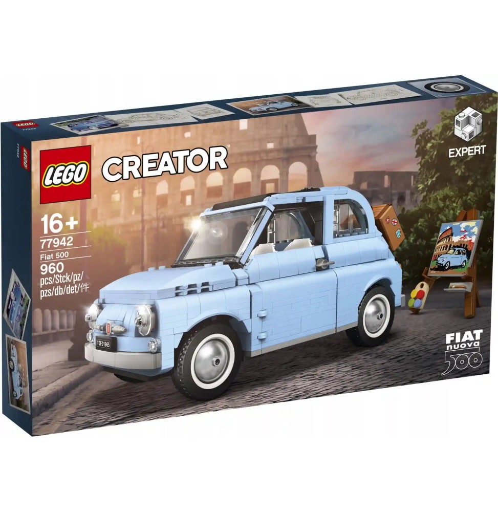 LEGO Fiat 500 Creator Expert 77942 - Klasyczna Replika