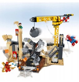 LEGO Super Heroes 76037 - Atacul lui Sandman si Rhino