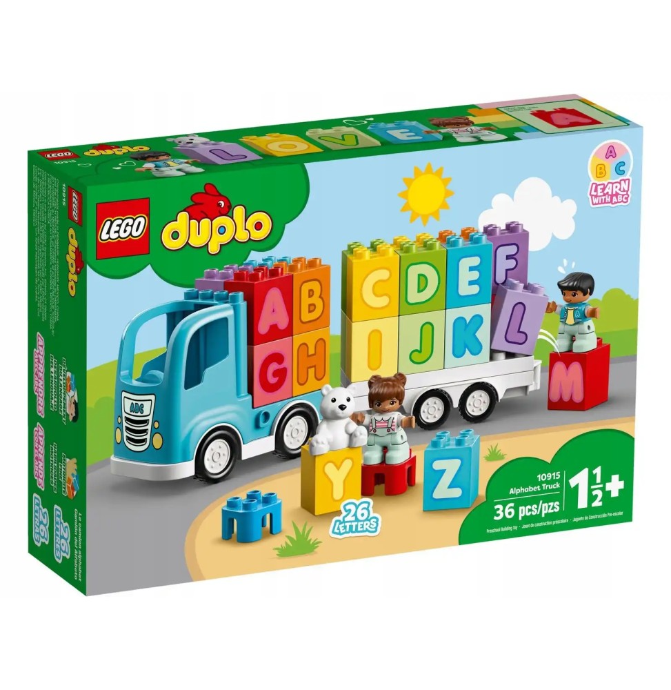 LEGO Duplo 10915 Ciężarówka z alfabetem