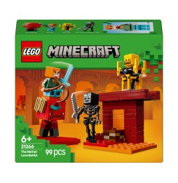 LEGO Minecraft 21266 Bătălia pe podul Netherului