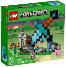 LEGO Minecraft Bastion cu sabia 21244