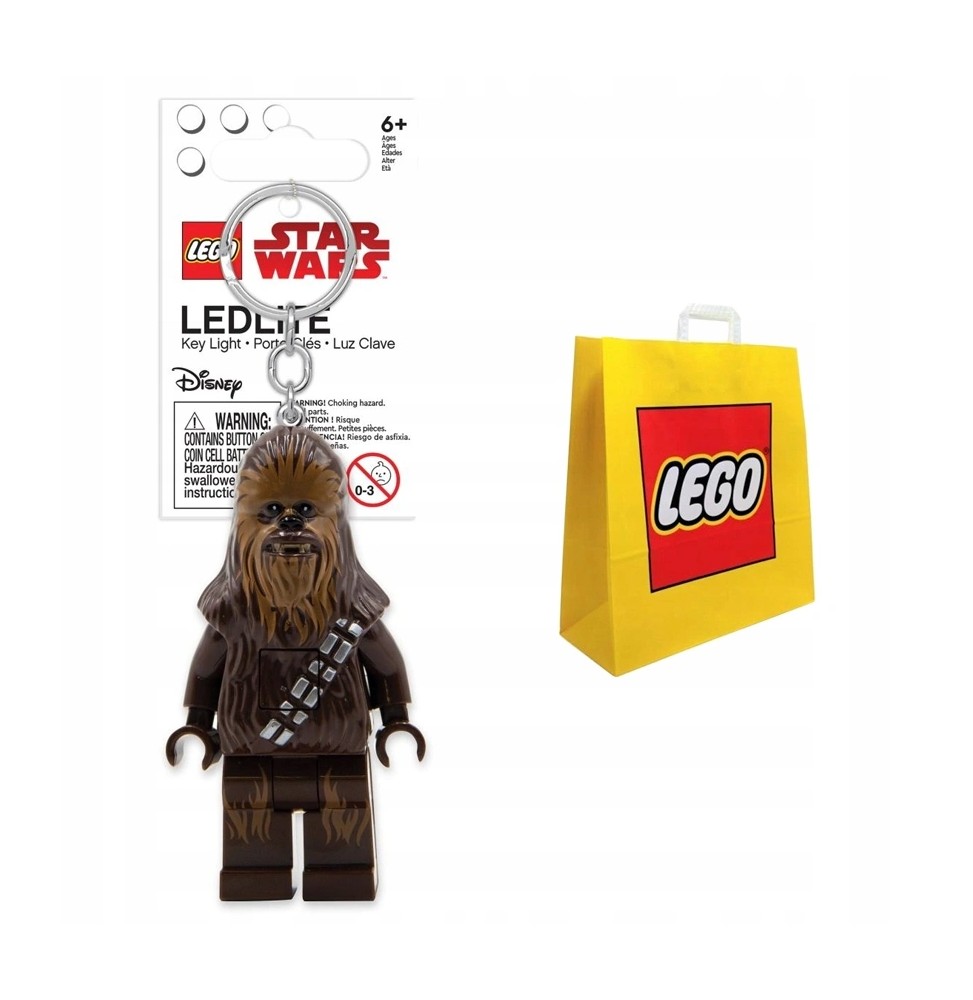 Breloc LEGO Star Wars Chewbacca cu lanternă