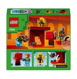 LEGO Minecraft 21266 Bătălia pe podul Netherului