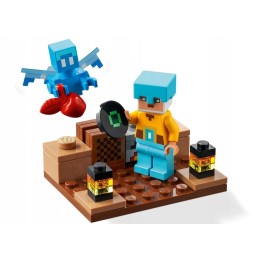 LEGO Minecraft Bastion cu sabia 21244