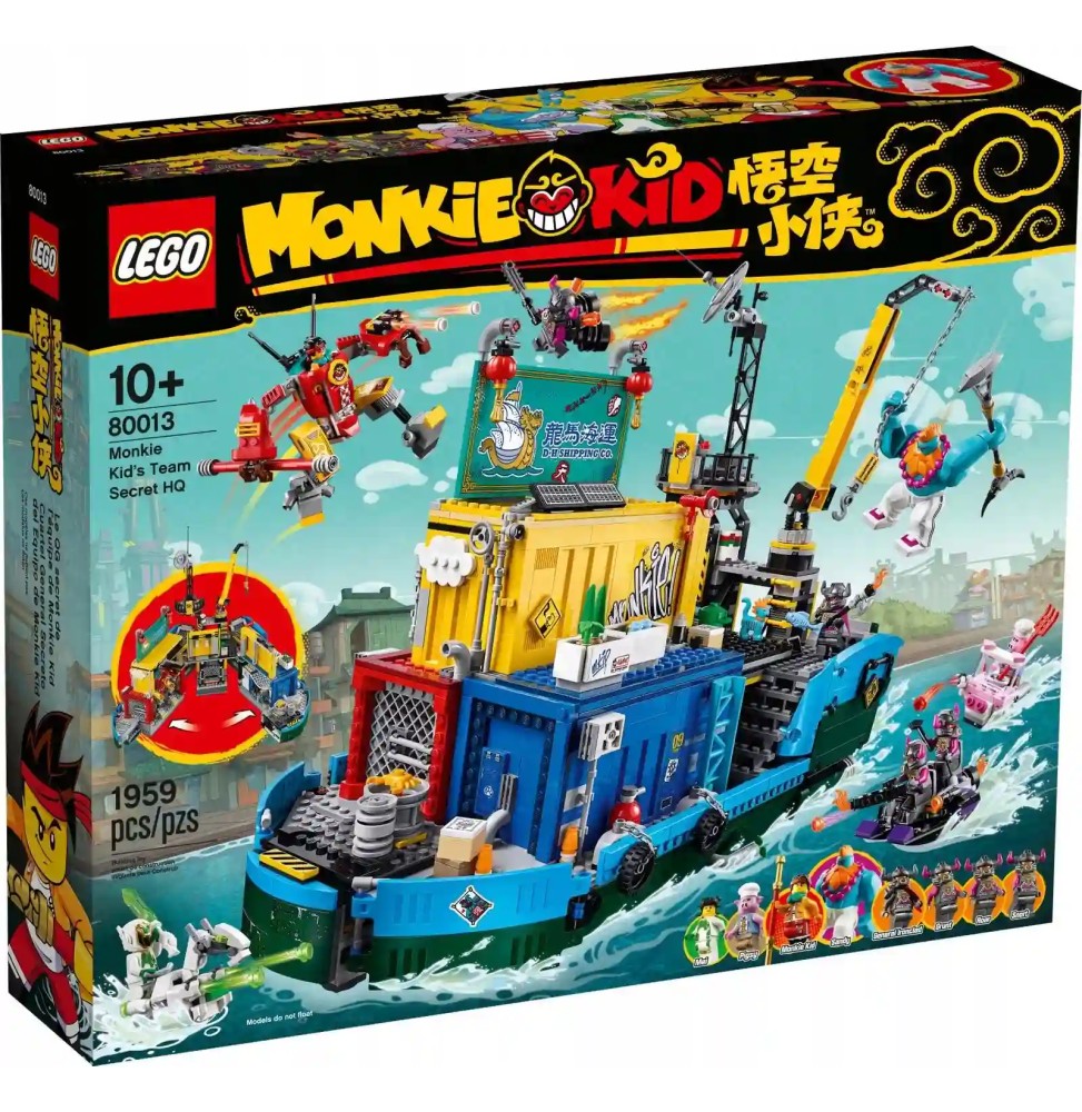 LEGO 80013 Monkie Kid - Tajne dowództwo