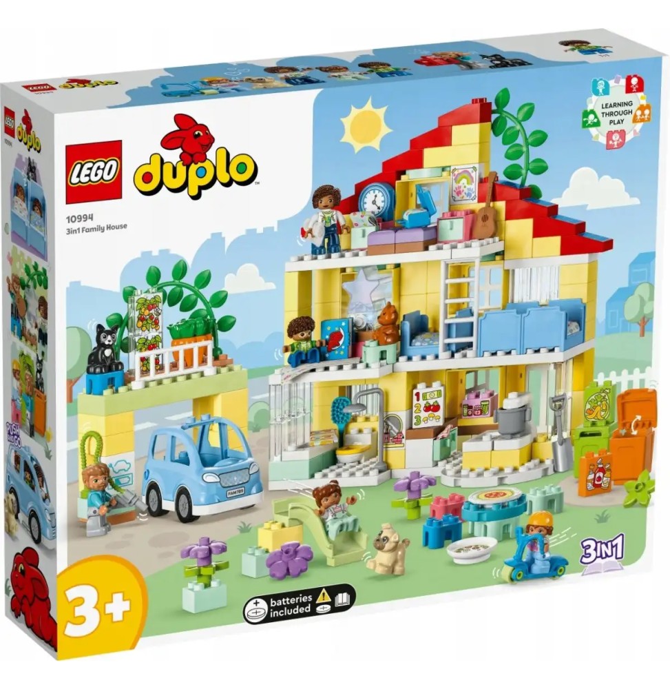 LEGO DUPLO Family House 3 in 1 218 Pieces