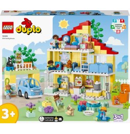 LEGO DUPLO Family House 3 in 1 218 Pieces