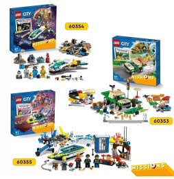 LEGO City 60354 Expediții cu nava