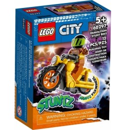 LEGO City 60297 Demolarea pe motocicleta stunt