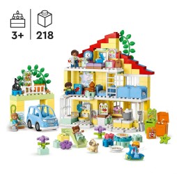 LEGO DUPLO Casă de familie 3 în 1 218 piese