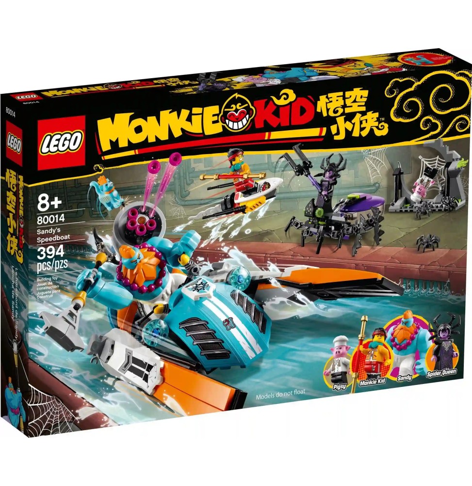 LEGO Monkie Kid 80014 - Motorówka Sandy'ego