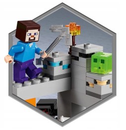 LEGO Minecraft mina abandonată set 21166