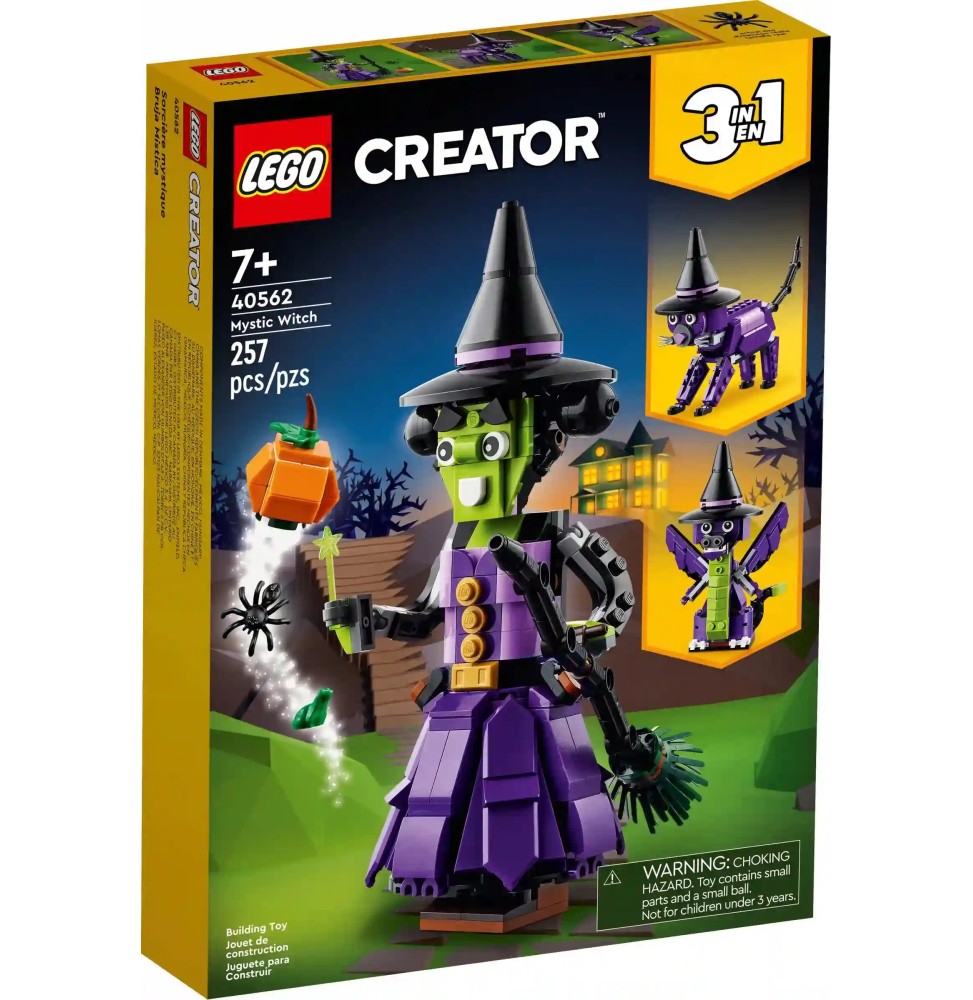 LEGO Creator 3 în 1 Vrăjitoarea Mistică 40562