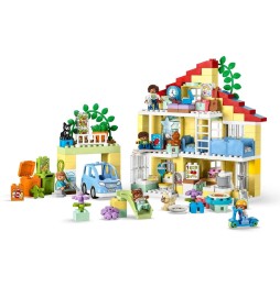 LEGO DUPLO Casă de familie 3 în 1 218 piese