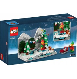 LEGO Creator 40564 Elfii de Iarnă - set de Crăciun