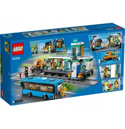 LEGO City 60335 Dworzec kolejowy Zestaw 907el