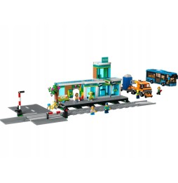 LEGO City 60335 Gară set 907 piese