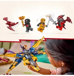 LEGO Ninjago Ras i burzowy superodrzutowiec 71833