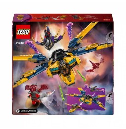 LEGO Ninjago Ras i burzowy superodrzutowiec 71833