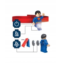 Lego Superman Latarka Czołowa LED