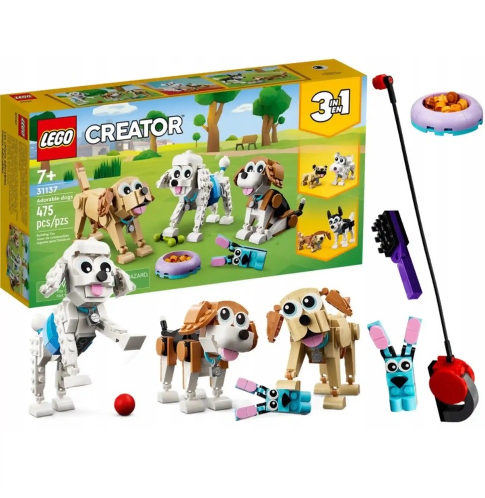 LEGO Creator Cute Puppies 3in1 for Kids